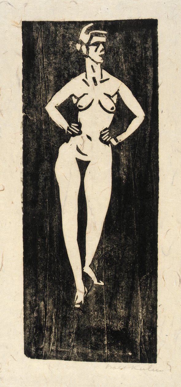 (Desnudo de pie) de Walt Kuhn