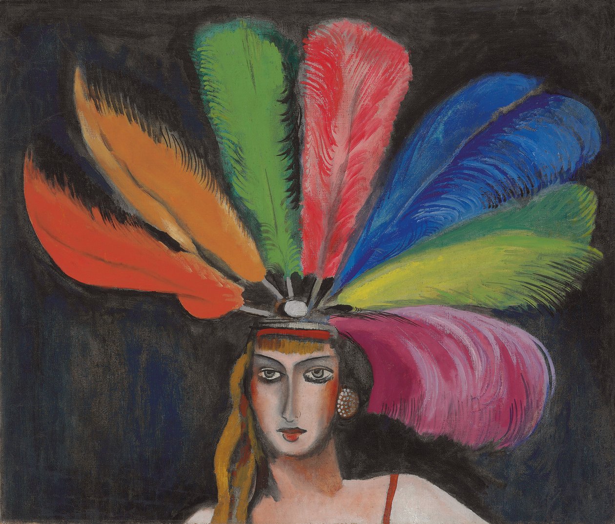 Amalgama (óleo sobre lienzo) de Walt Kuhn