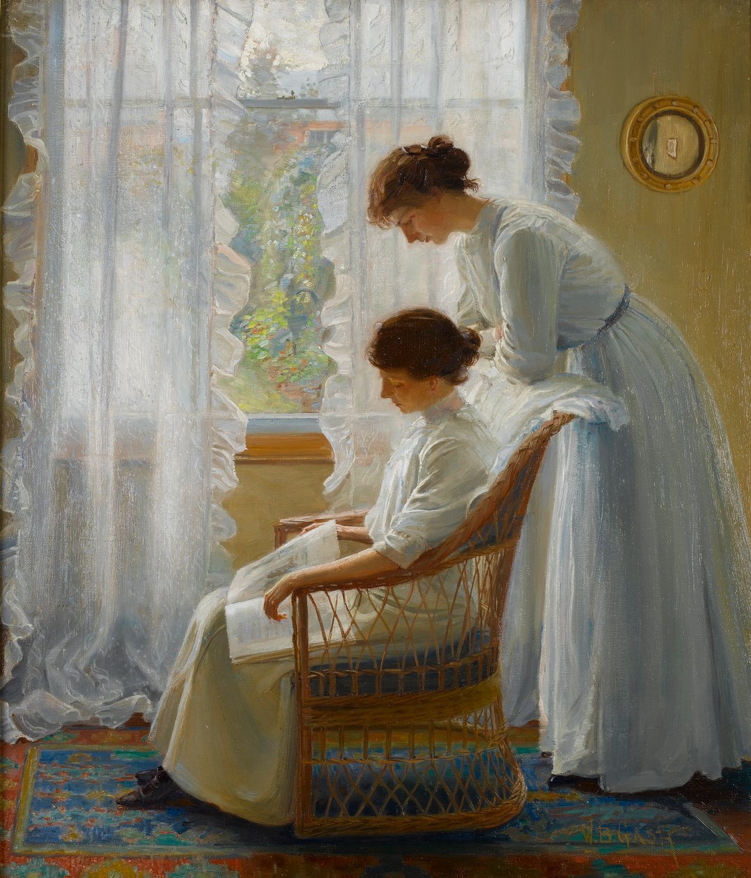 El nuevo libro, c.1912 de Walter Bonner Gash