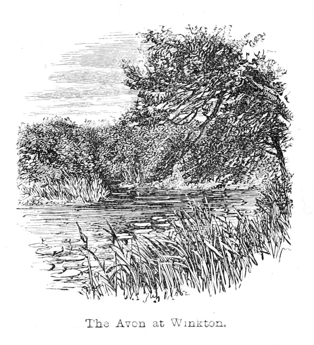 El Avon en Winkton de Walter Crane