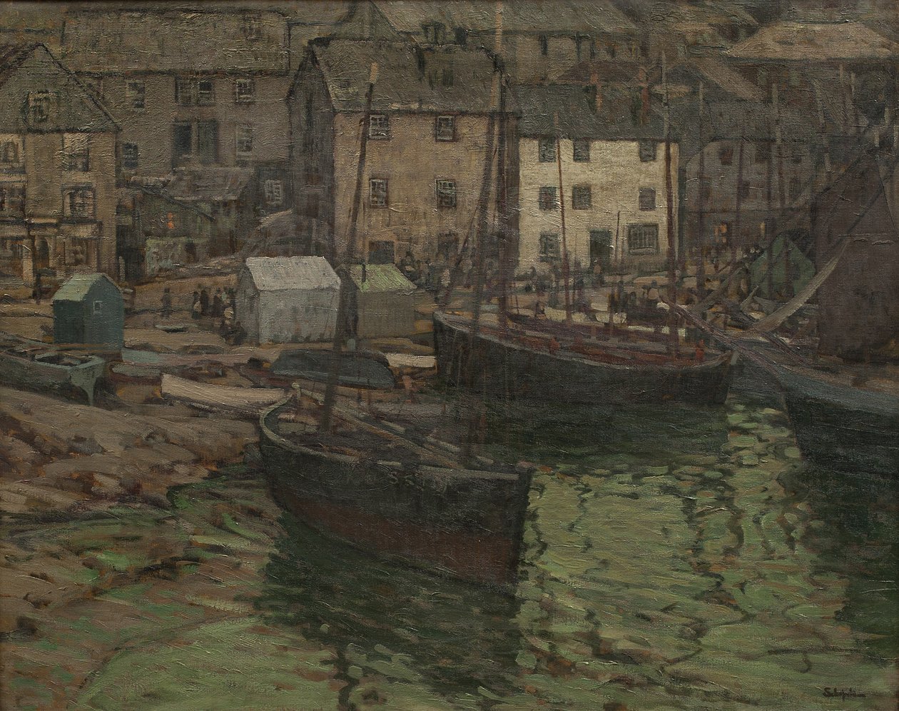 Tarde a lo largo de la costa, St. Ives de Walter Elmer Schofield