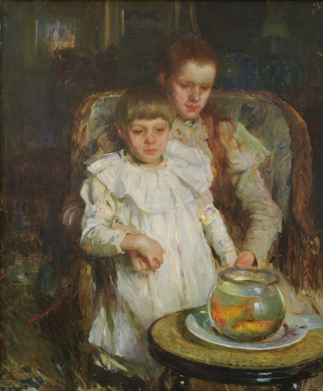 La Pecera, c.1900 de Walter Frederick Osborne