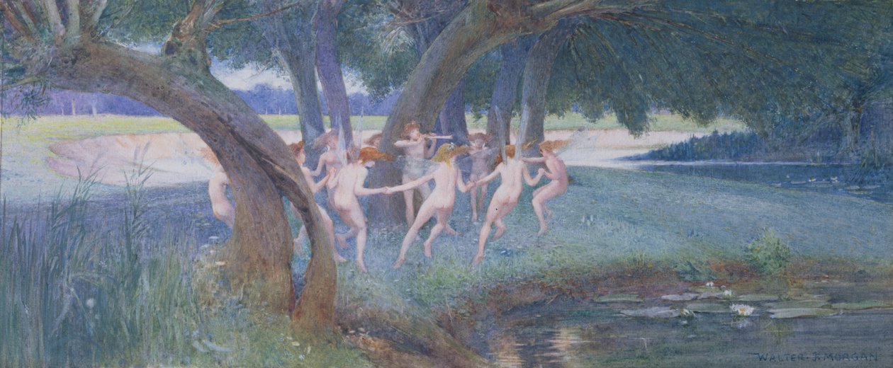 Donde habitan las hadas y los duendes rurales de Walter Jenks Morgan