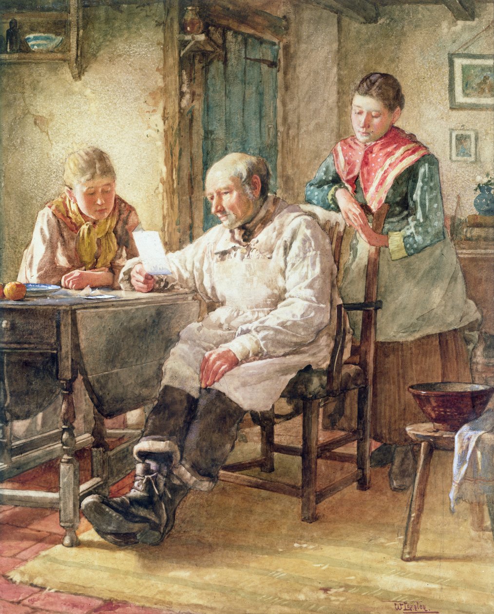 El Morning Post de Walter Langley