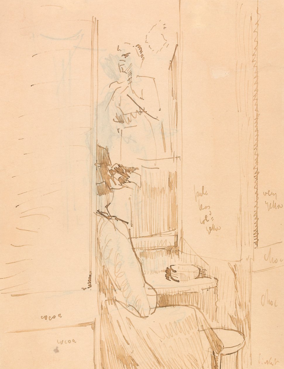 Café Vernet de Walter Richard Sickert
