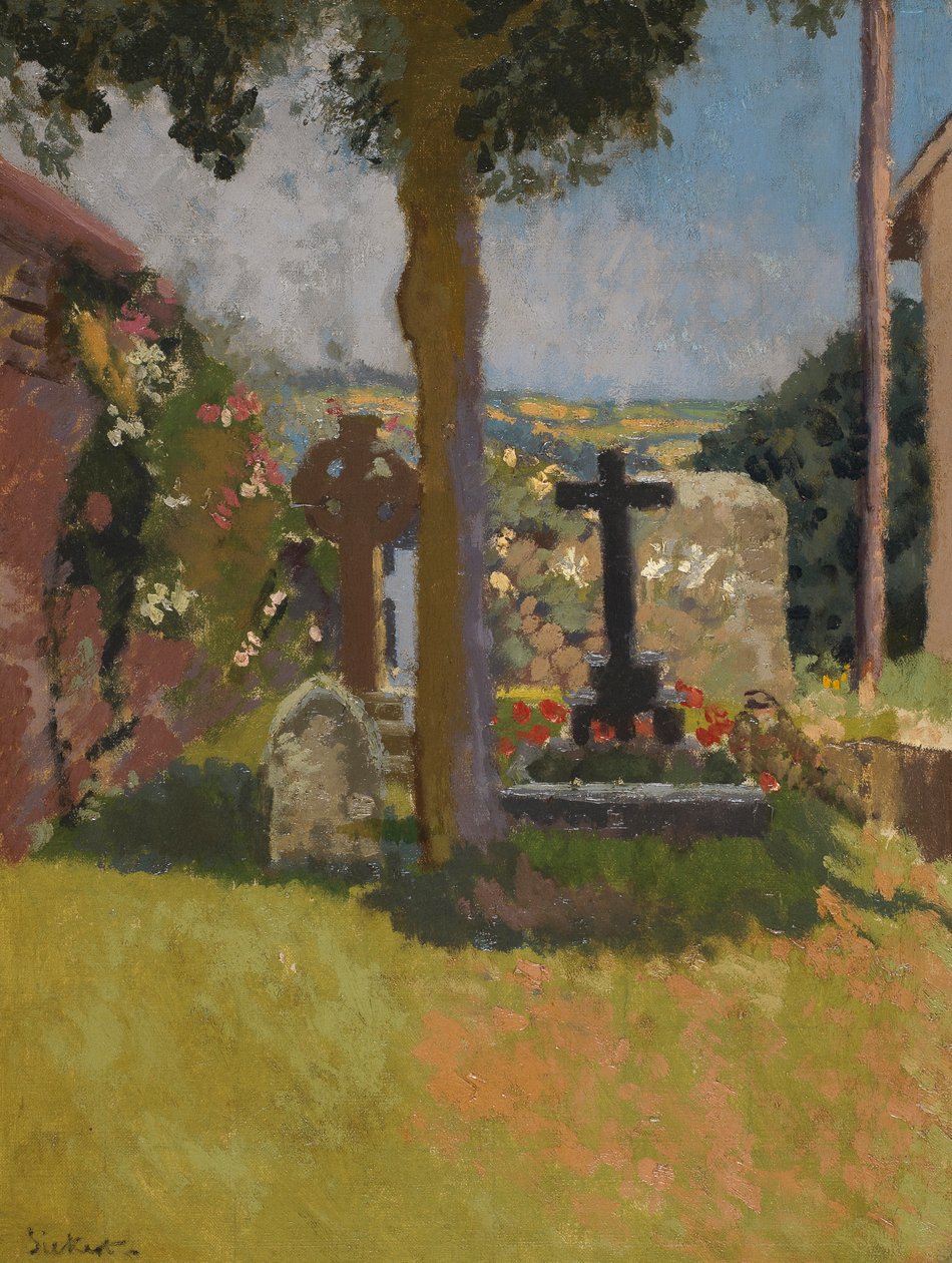 Cementerio de Chagford, Devon, 1915 de Walter Richard Sickert