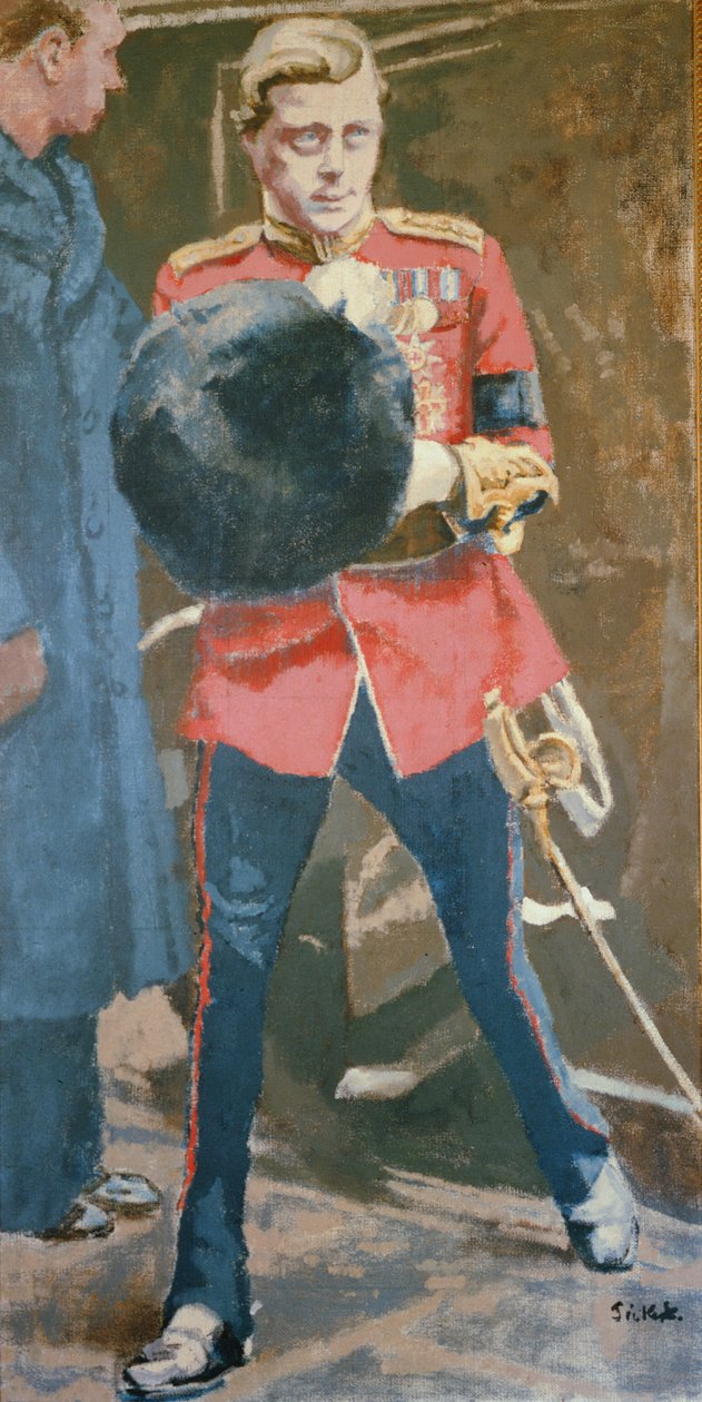Eduardo VIII (1894-1972) como Guardia Galés de Walter Richard Sickert