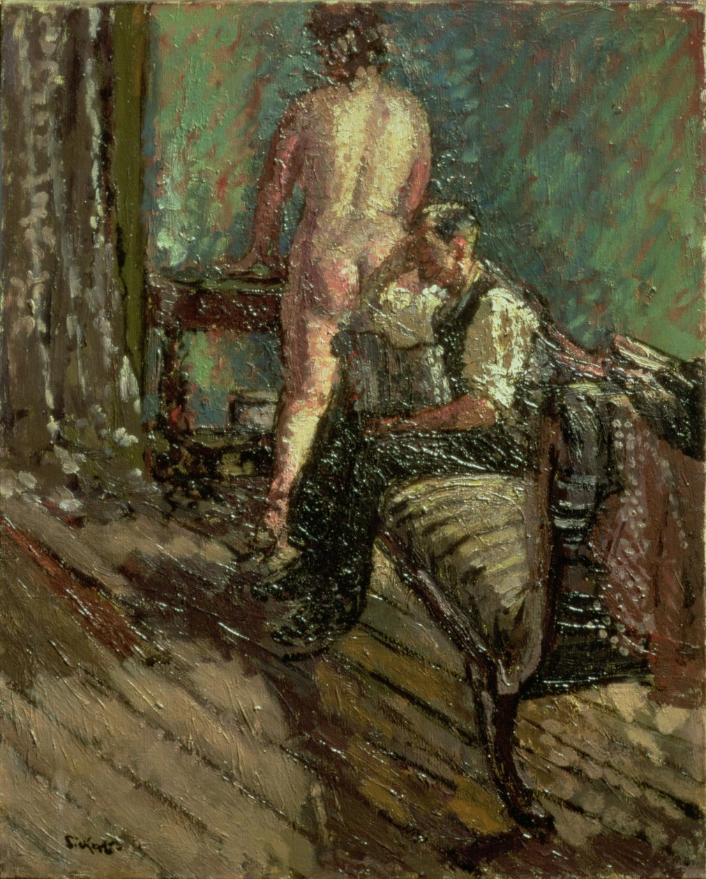 Vida hogareña, Camden Town de Walter Richard Sickert