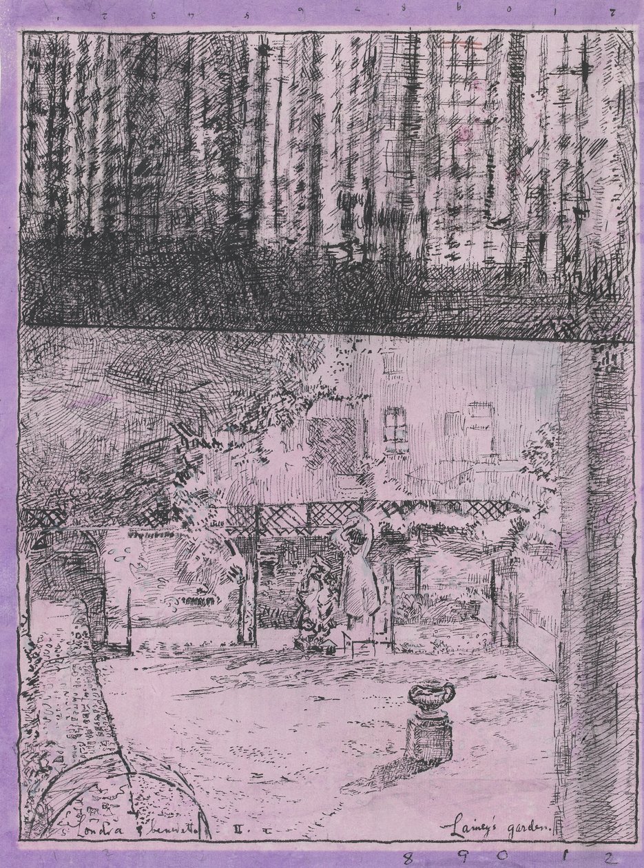 El jardín de Lainey de Walter Richard Sickert