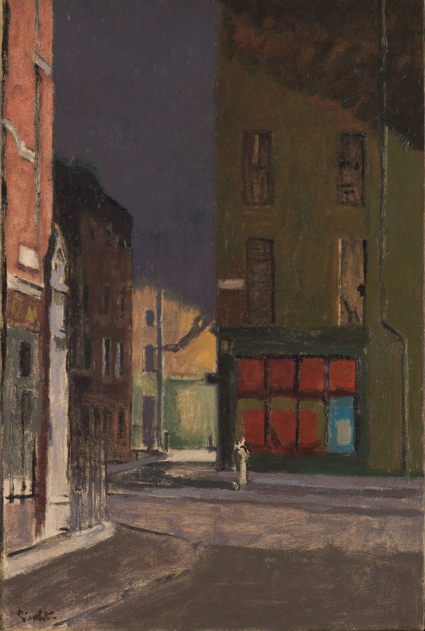 Calle Maple, Londres, c.1915-23 de Walter Richard Sickert