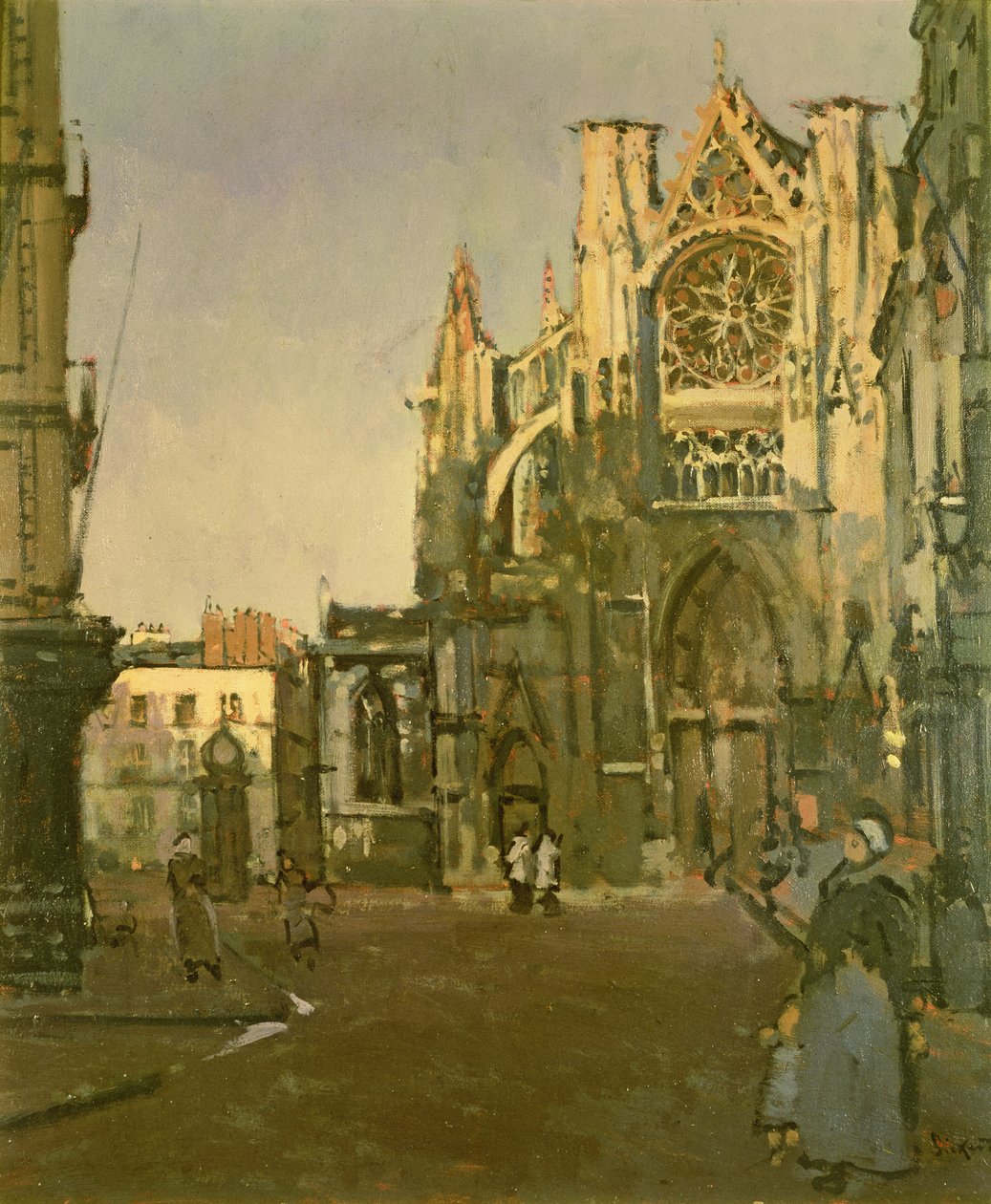 Iglesia de San Jacques, Dieppe de Walter Richard Sickert