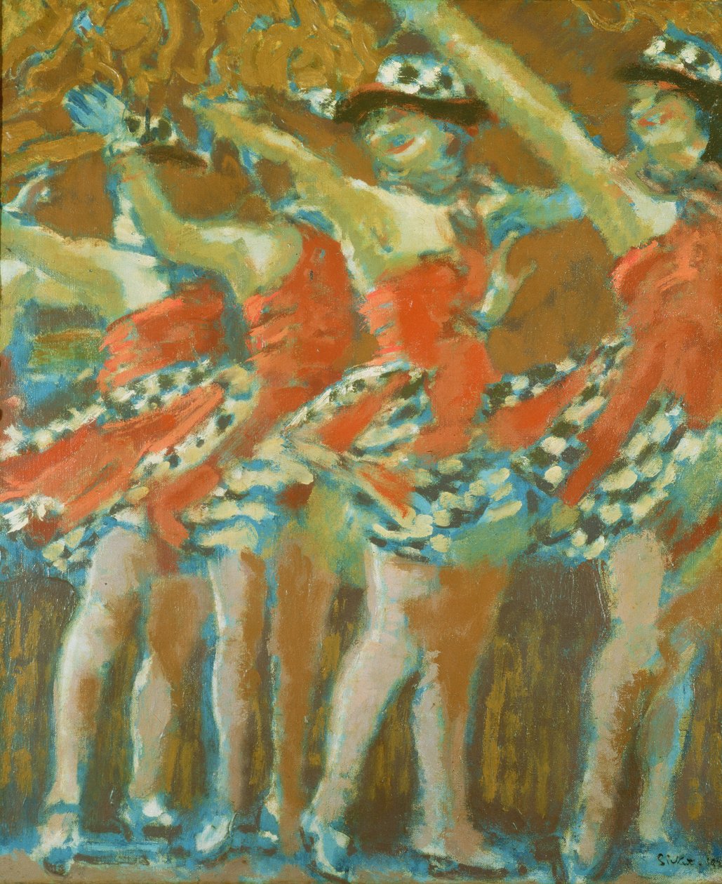 Las chicas de Plaza Tiller, años 1920 de Walter Richard Sickert