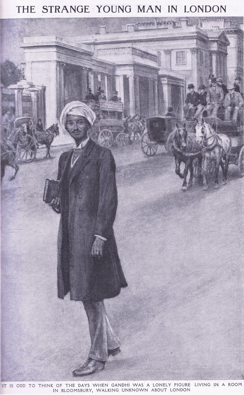 Un joven extraño en Londres de Walter Stanley Paget