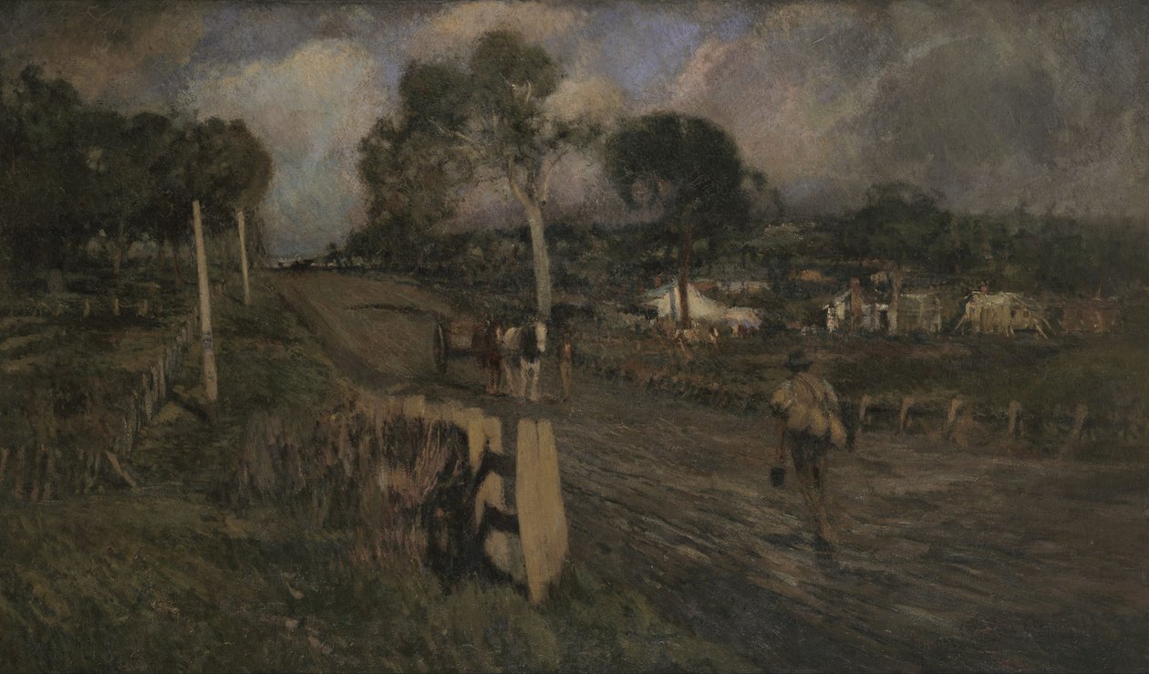Cerca del pueblo de Walter Withers