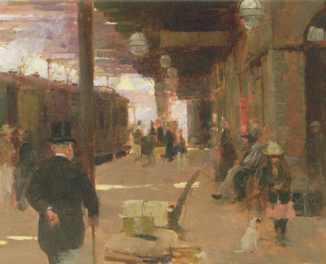 Estación de Ferrocarril de Hastings de Walter Frederick Osborne
