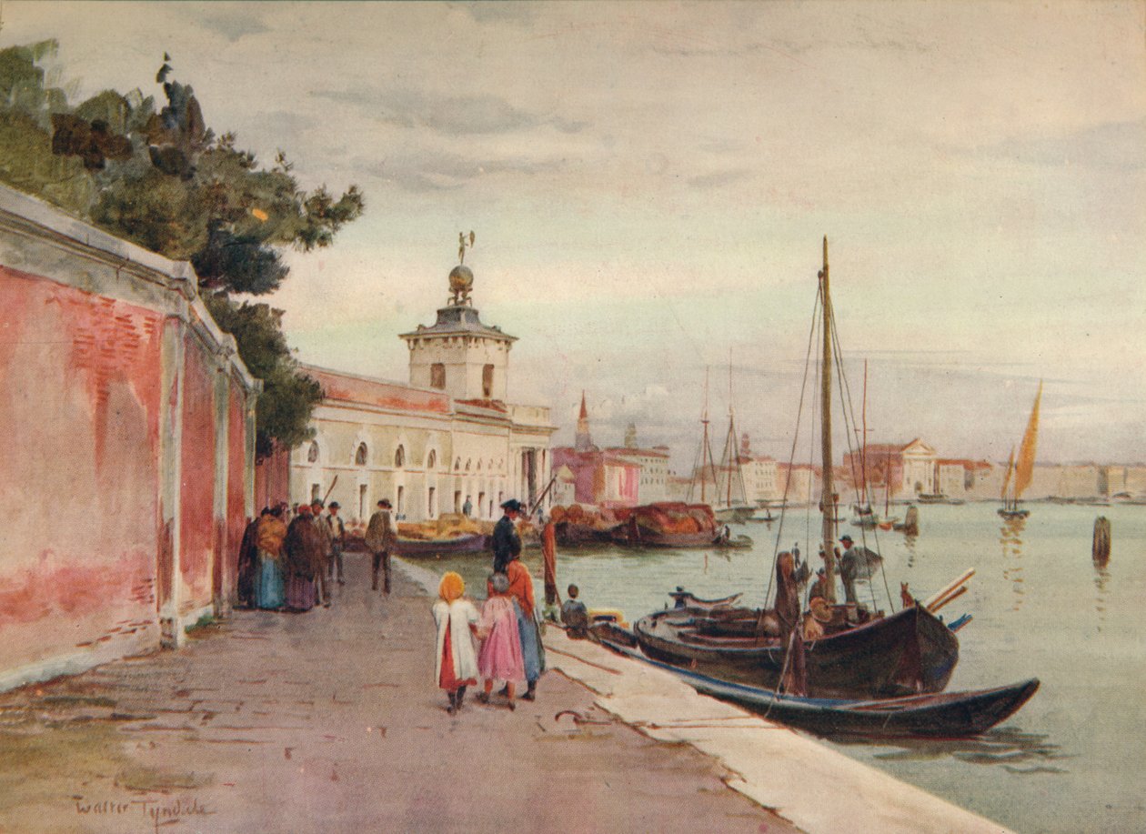 La Dogana, Venecia, c1900 1913 de Walter Frederick Roofe Tyndale