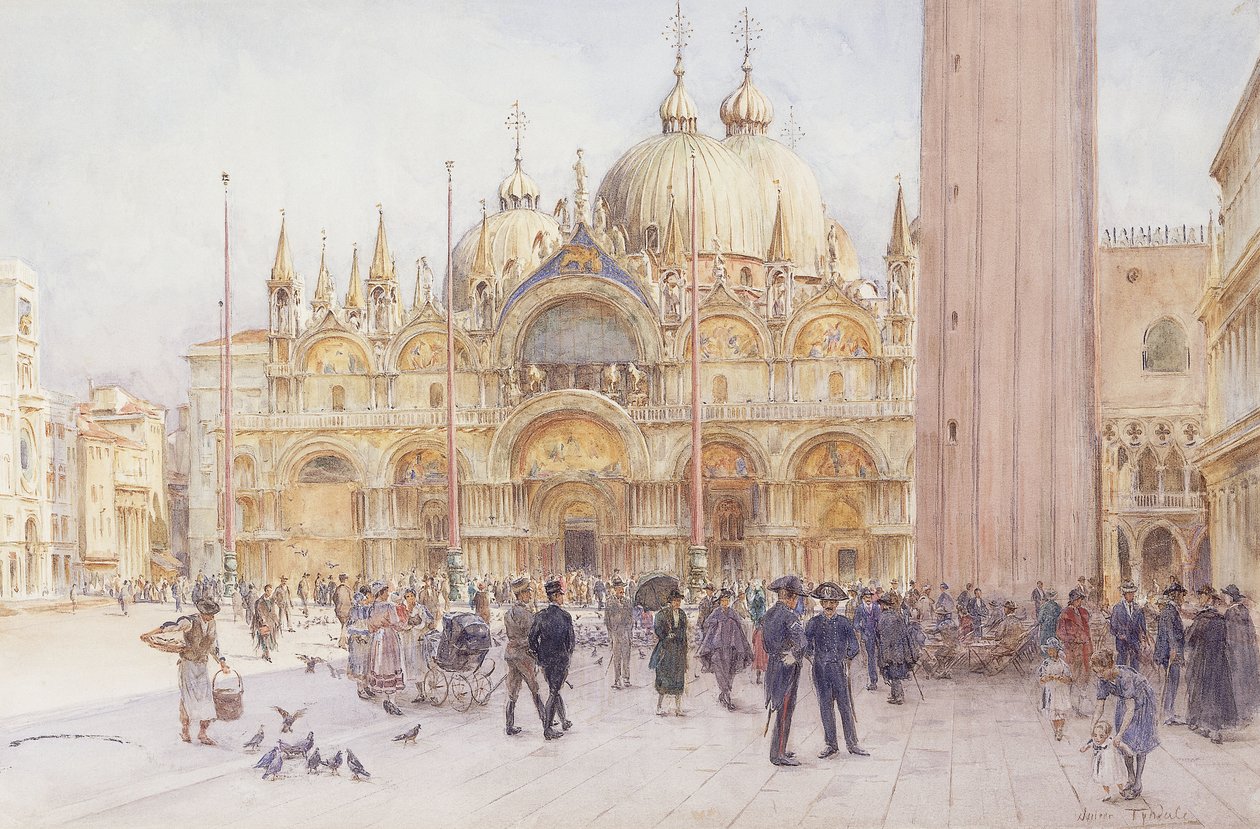 Plaza de San Marcos, Venecia de Walter Frederick Roofe Tyndale