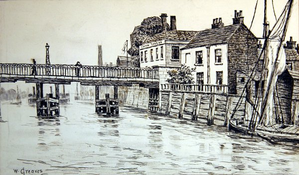 Taberna del Cisne, Battersea de Walter Greaves