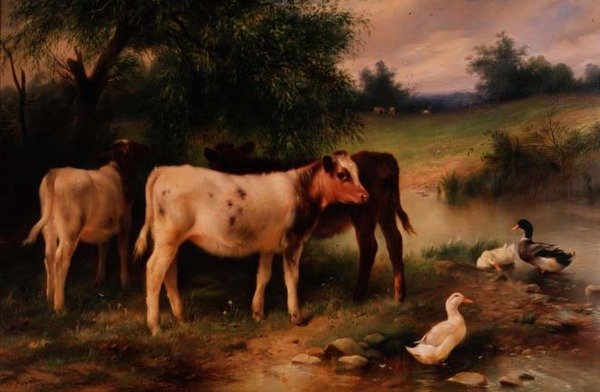 Un rincón sombreado de Walter Hunt
