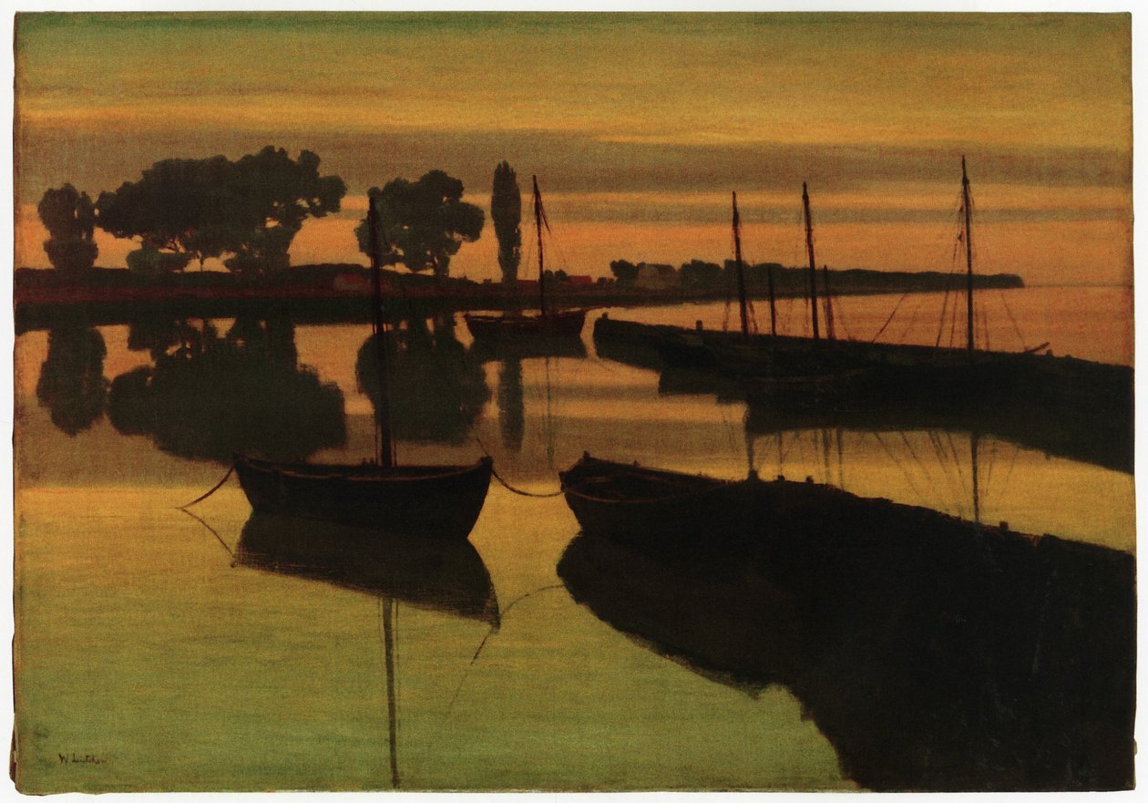 Alemán: An der Havel de Walter Leistikow