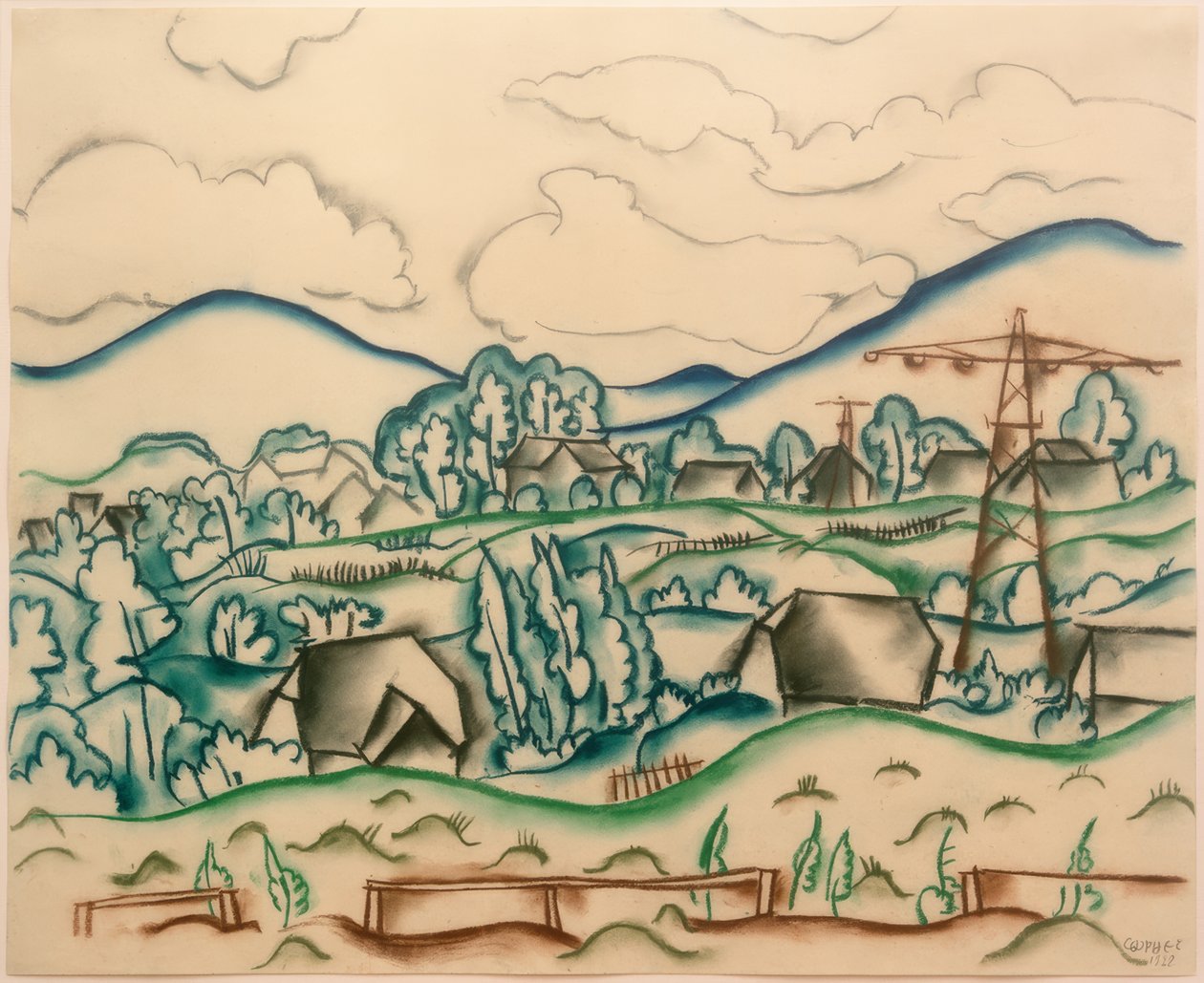 En Sauerland, 1928 de Walter Ophey