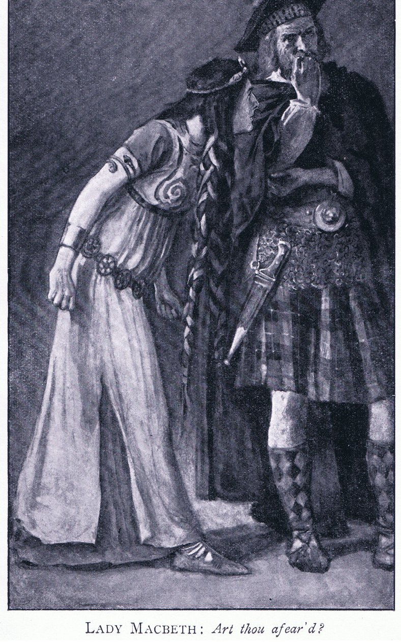 Lady MacBeth: ¿Estás asustada? de Walter Paget