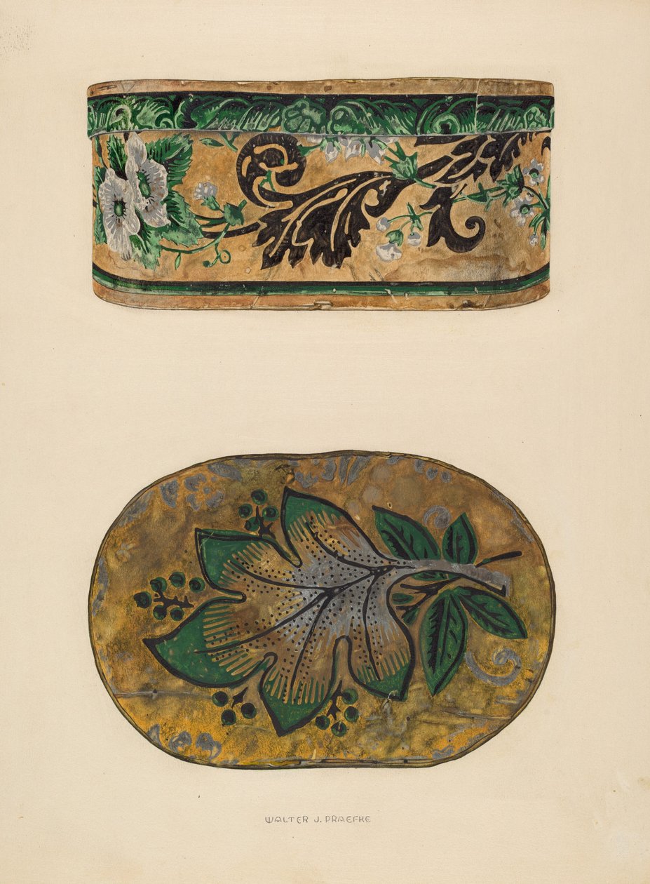 Caja de sombreros, c. 1937 de Walter Praefke