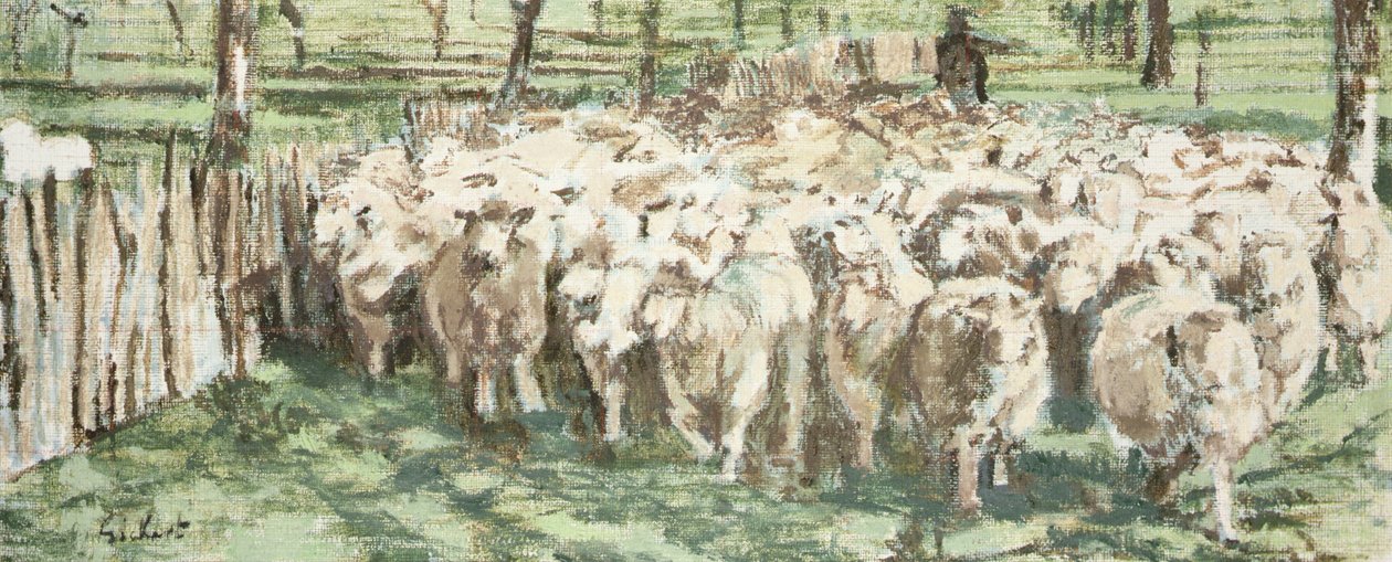Todas nos gustan las ovejas de Walter Richard Sickert