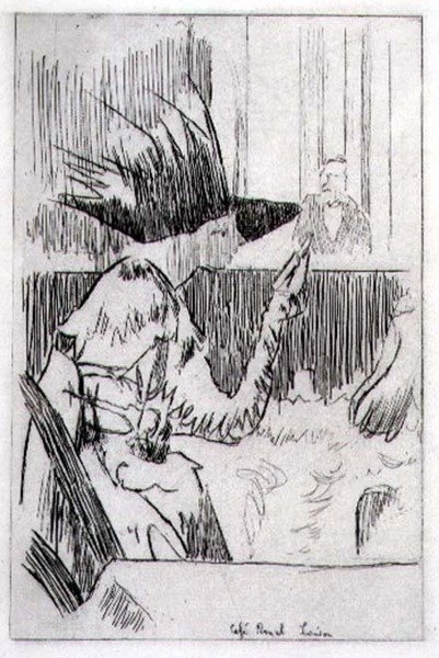 Café Royal en Londres de Walter Richard Sickert