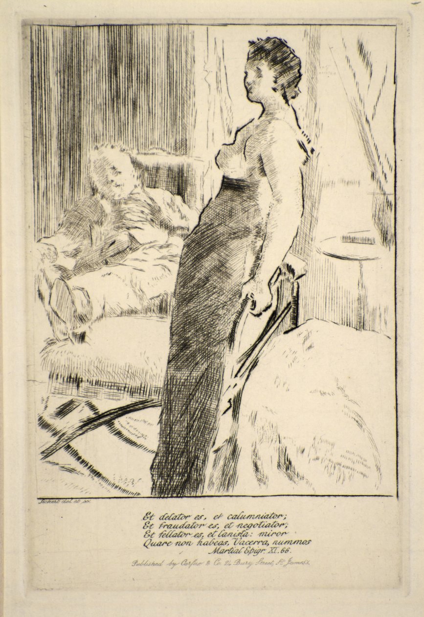 Y eres un delator de Walter Richard Sickert