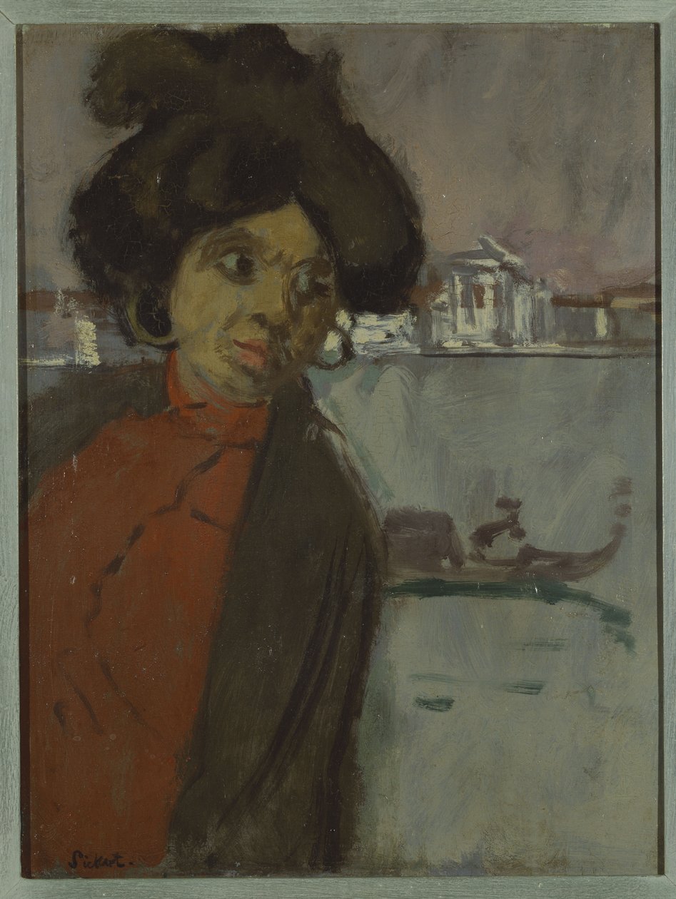 Inez en el Zattere de Walter Richard Sickert