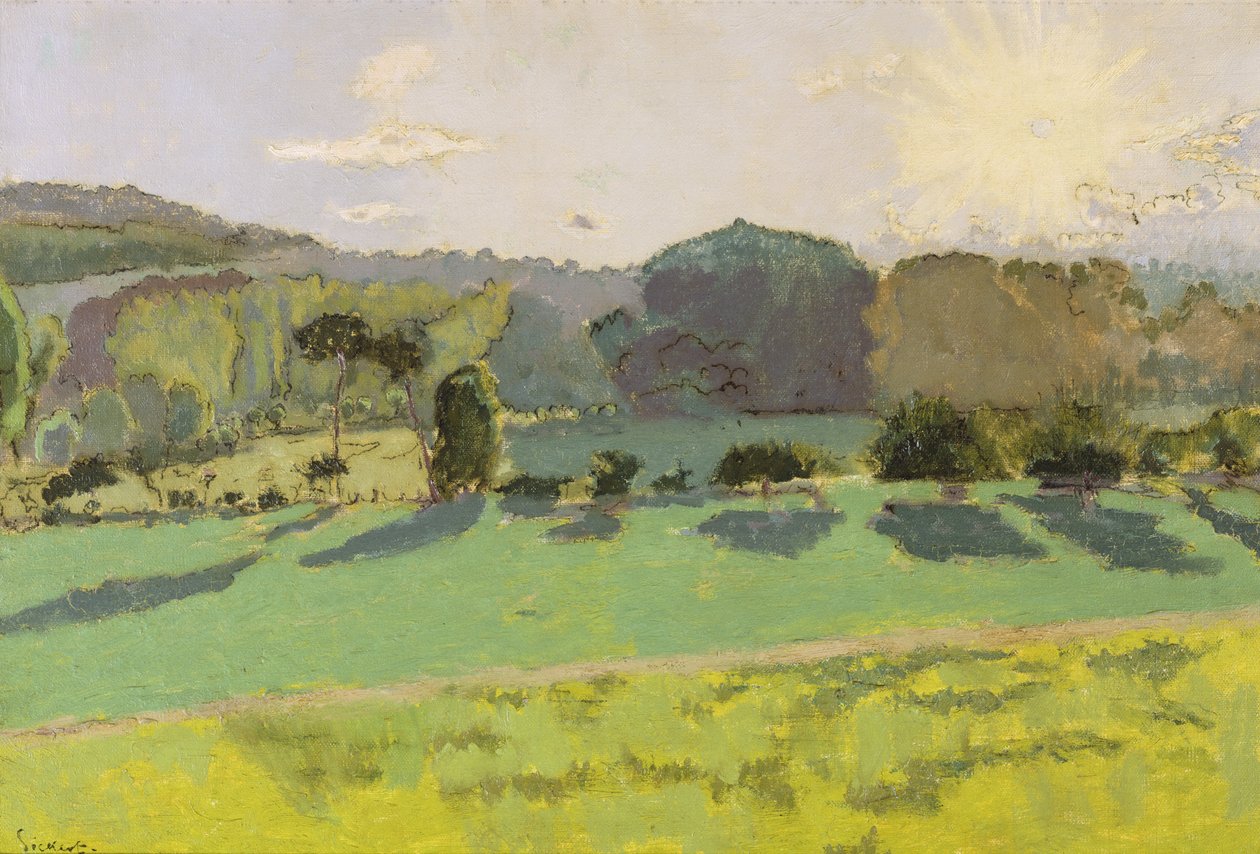 El Valle Feliz de Walter Richard Sickert