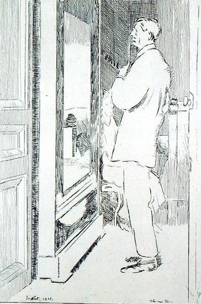 La nueva corbata de Walter Richard Sickert