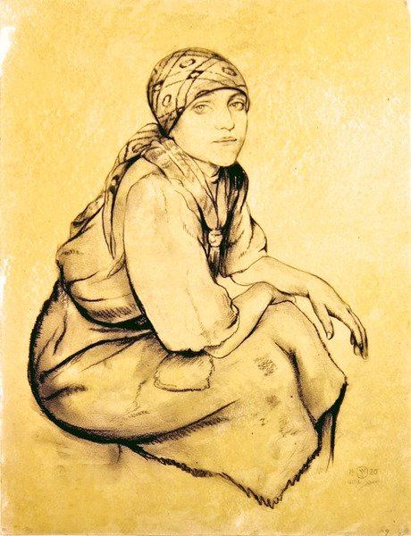 Una mujer gitana de Walter Sauer