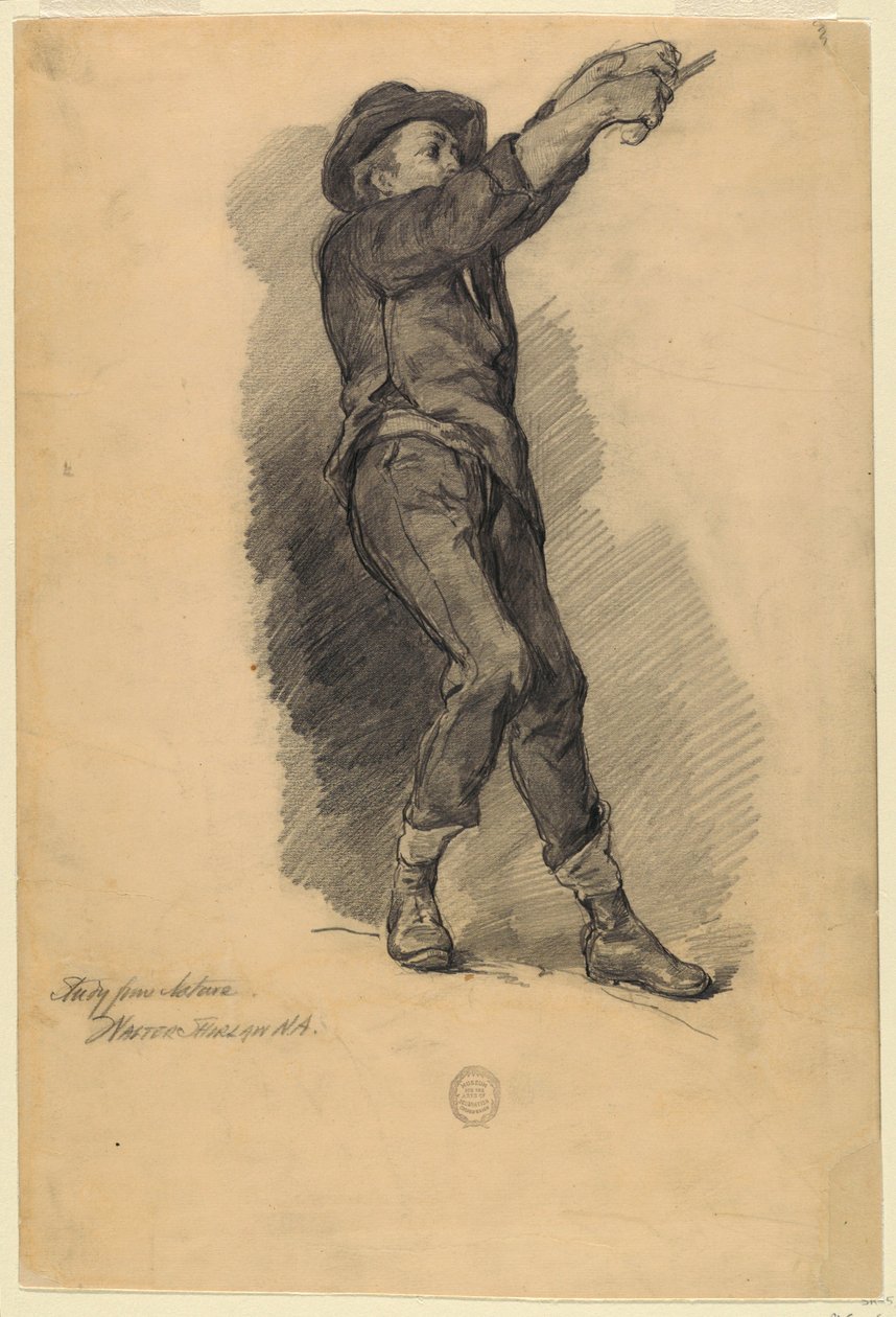 Dibujo (EE.UU.), 1875-80 de Walter Shirlaw