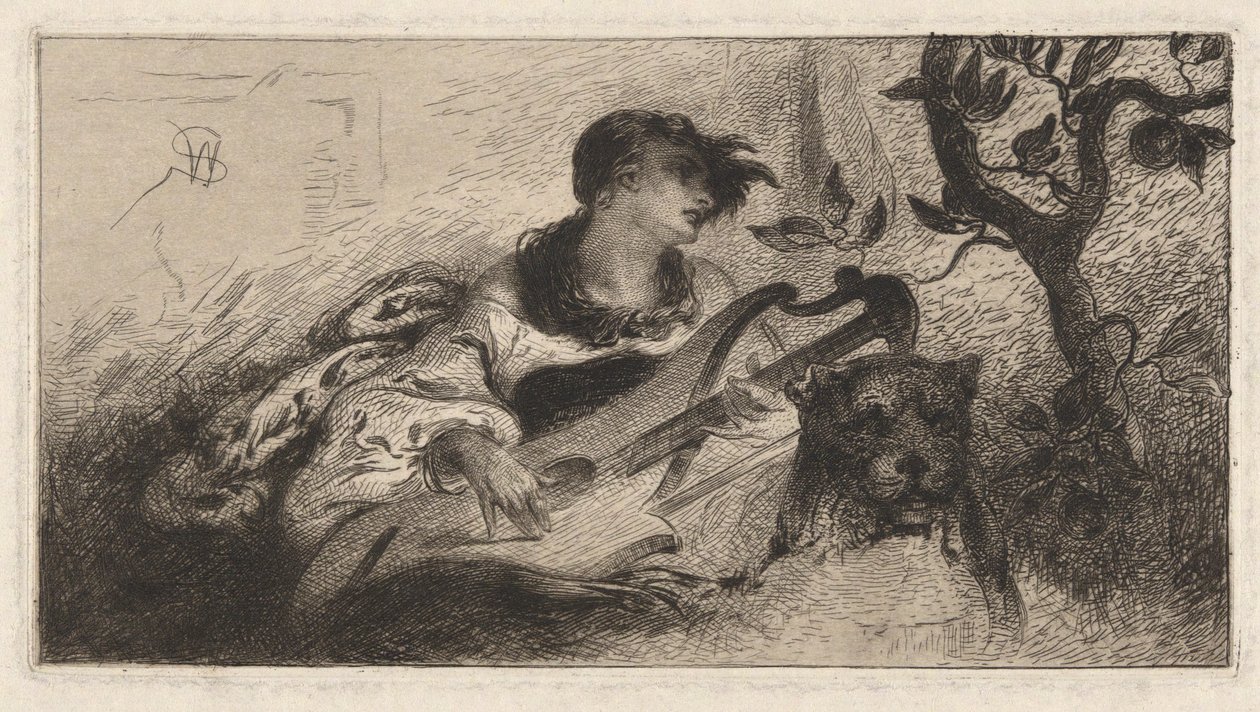 Italia de Walter Shirlaw