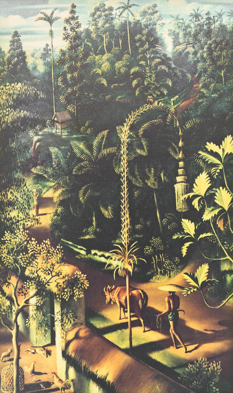 Calle del pueblo (Dorfstrasse) de Walter Spies