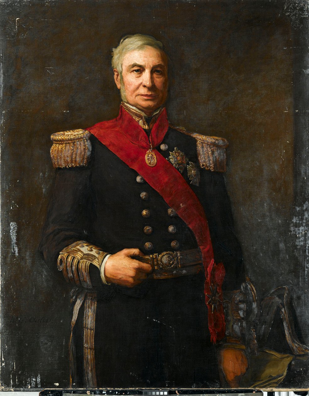 Almirante Sir Alexander Milne (1808-1896) de Walter William Ouless