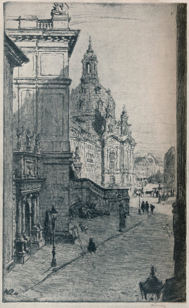 Judenhof, Dresde, c1913 de Walter Zeising
