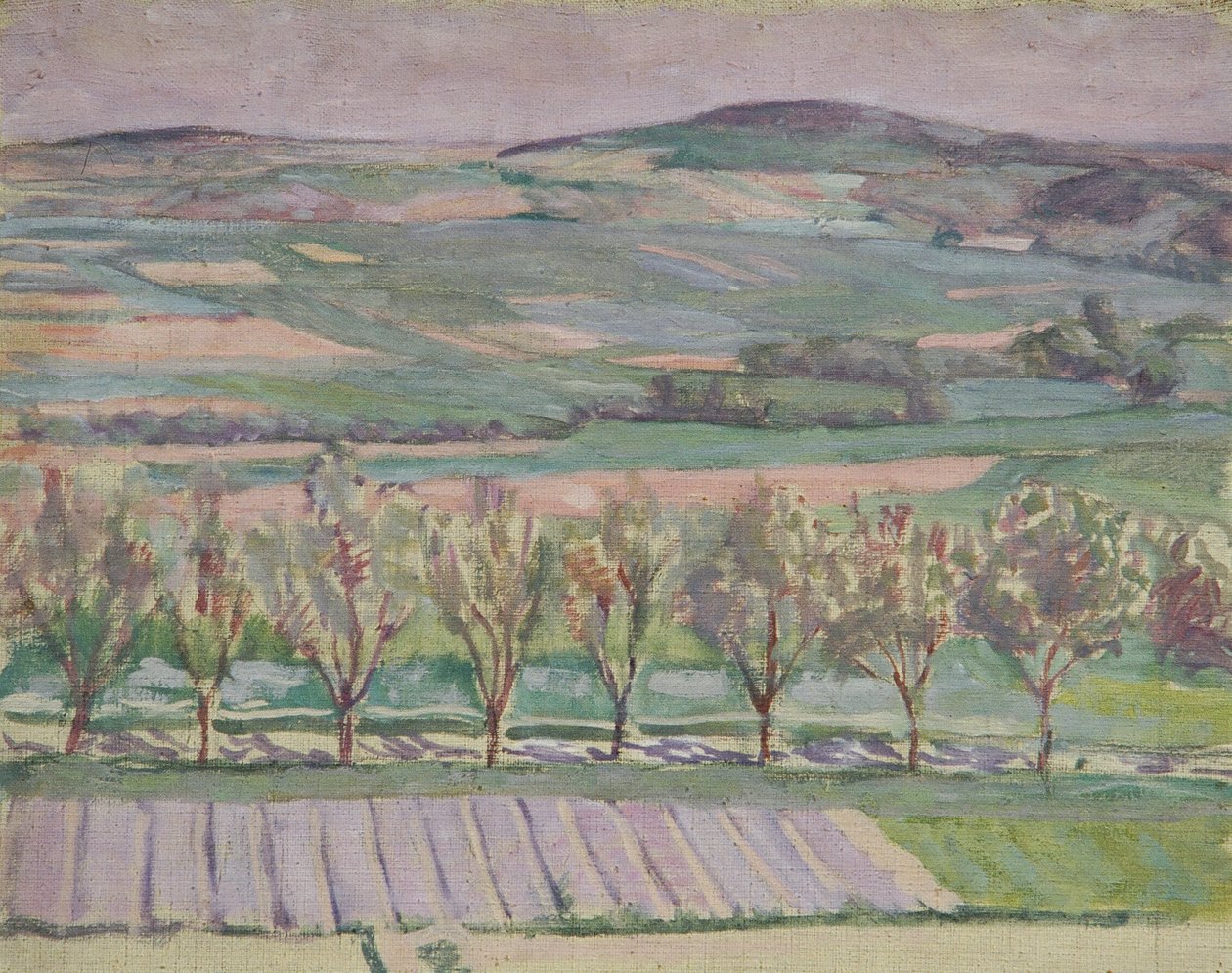 paisaje de árboles de Walther Gamerith