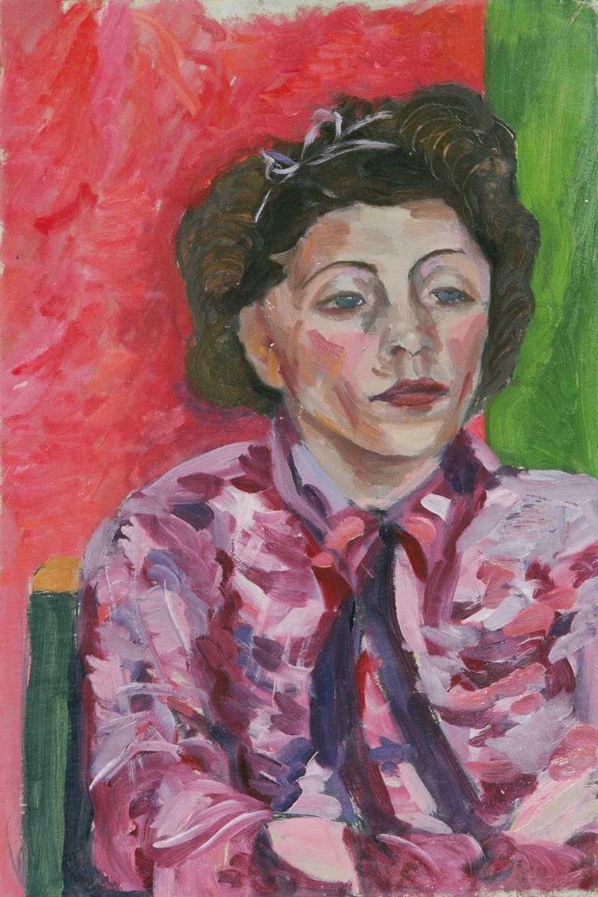 retrato de una dama de Walther Gamerith