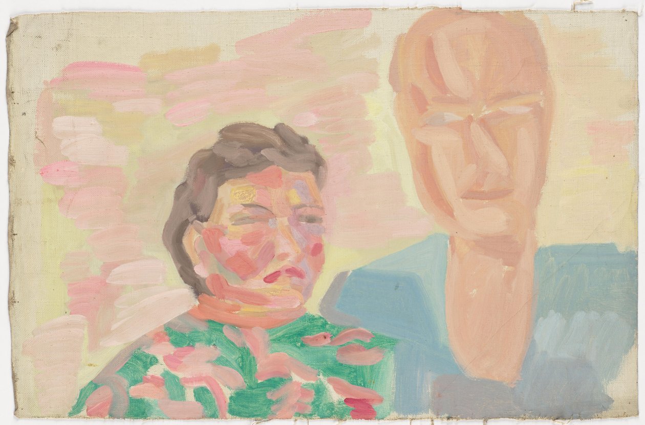 Doble retrato (estudio) de Walther Gamerith
