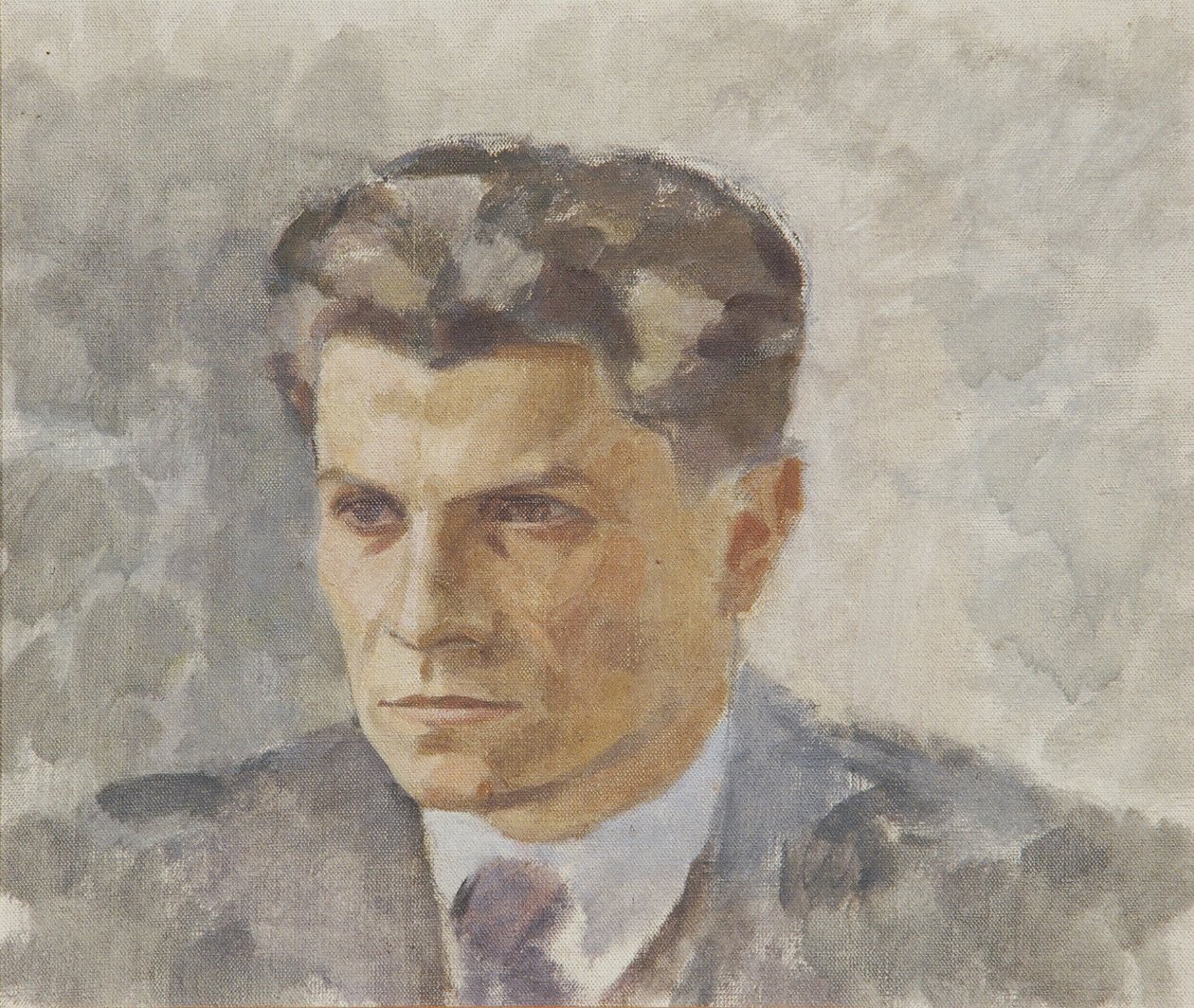 retrato de un caballero de Walther Gamerith
