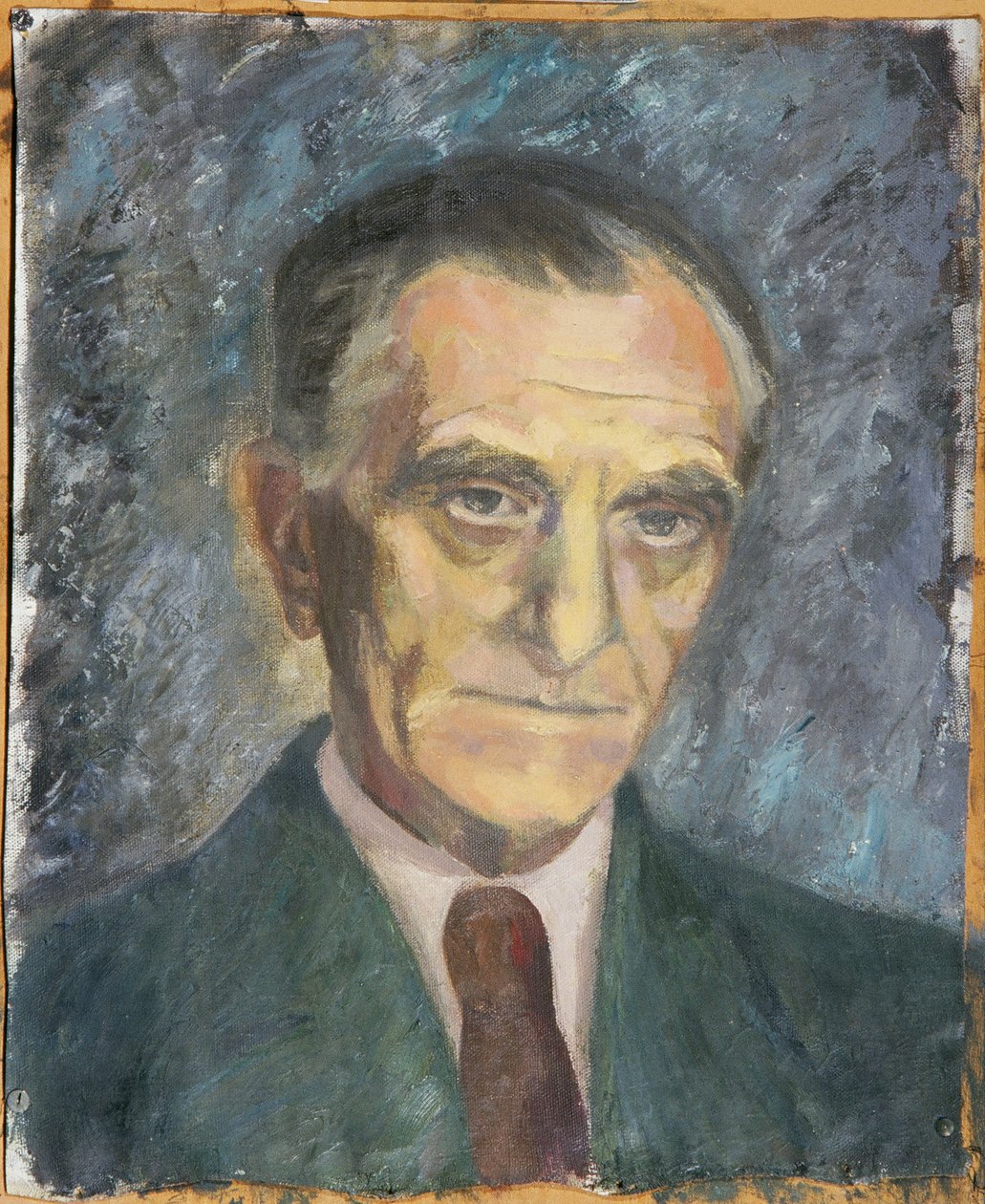 retrato de un caballero de Walther Gamerith