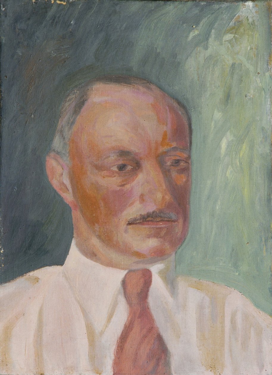 retrato de un caballero de Walther Gamerith
