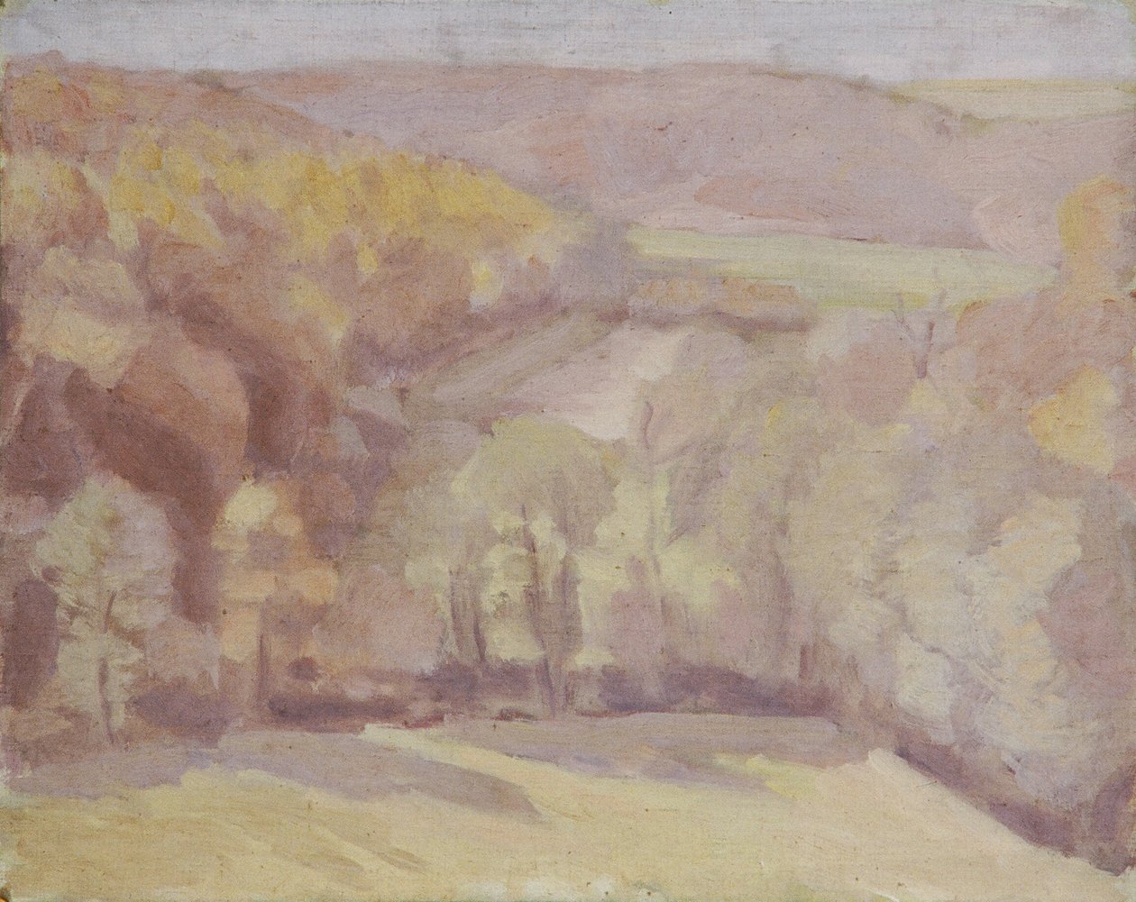 paisaje montañoso de Walther Gamerith