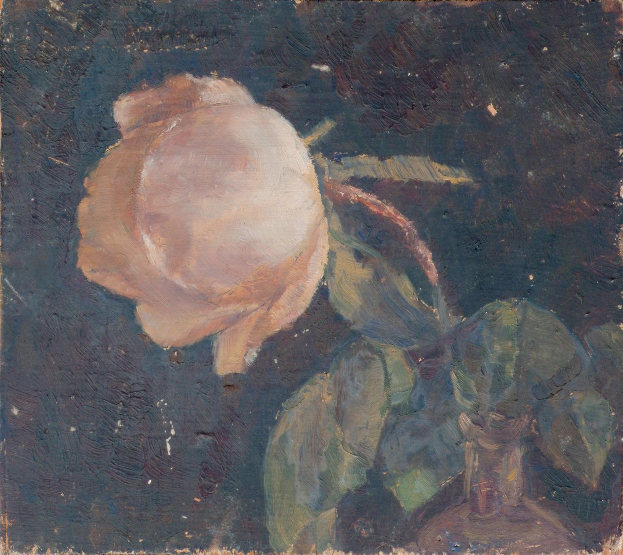 Jarrón con rosa de Walther Gamerith