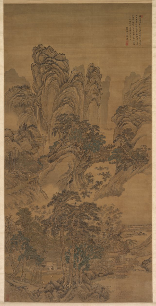Paisaje, 1632-1717 de Wang Hui