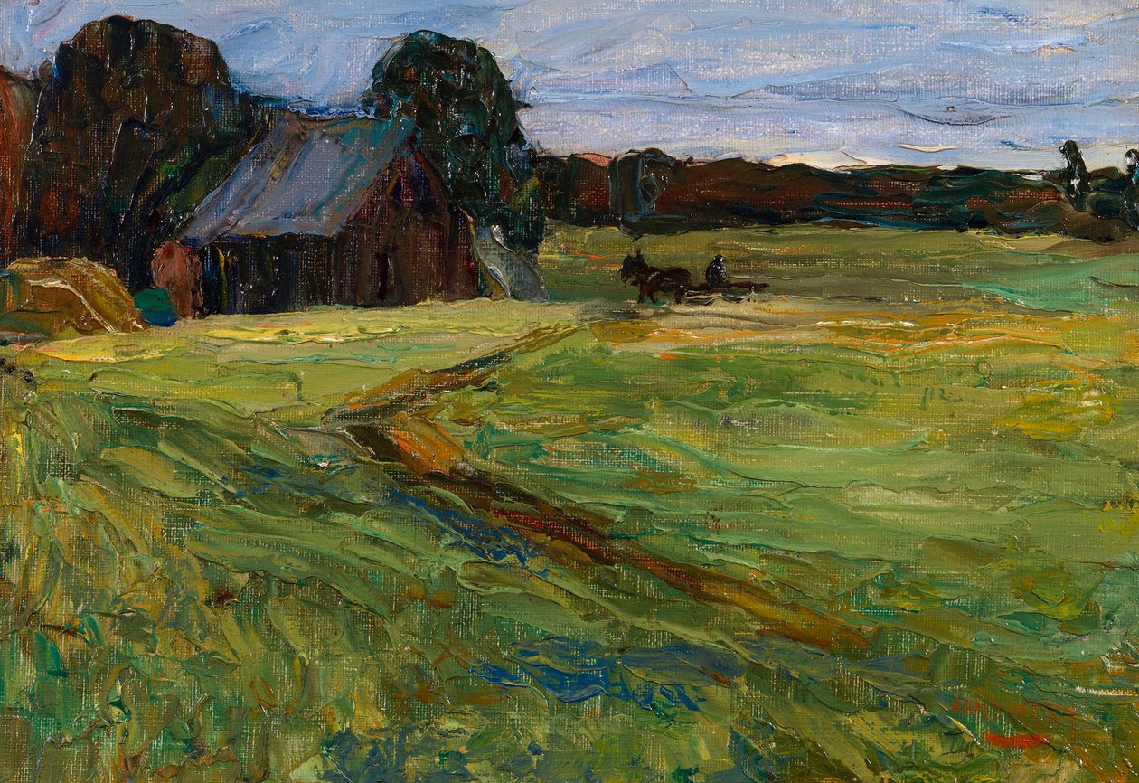 V. Kandinsky. Paisaje de Wassily Kandinsky