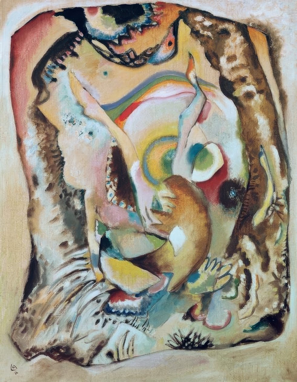 Imagen sobre fondo claro de Wassily Kandinsky